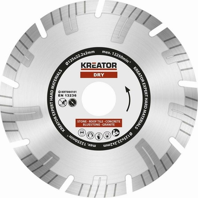 Diamantový kotúč Kreator KRT084101, 125mm (KRT084101)