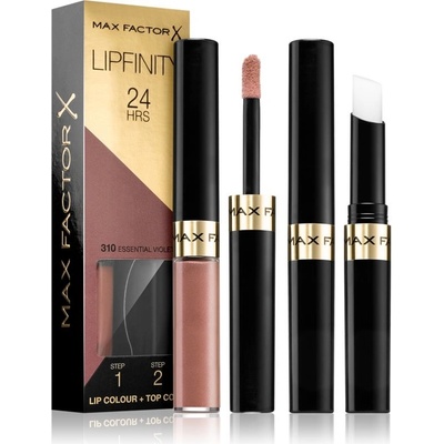Max Factor Lipfinity 24HRS dlouhotrvající rtěnka s balzámem 310 Essential Violet 4,2 g
