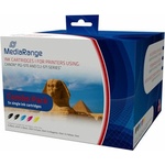 MediaRange Мастило за Canon Pixma MG5750/MG5751/MG5752/MG5753/MG6850/MG6851/MG6852/MG7751, BK/C/M/Y - MRCP570C571 - MediaRange - CLI-571 - Неоригинално, Заб. : 550 брой копия, 12.5 ml капацитет (MRCP570C571)