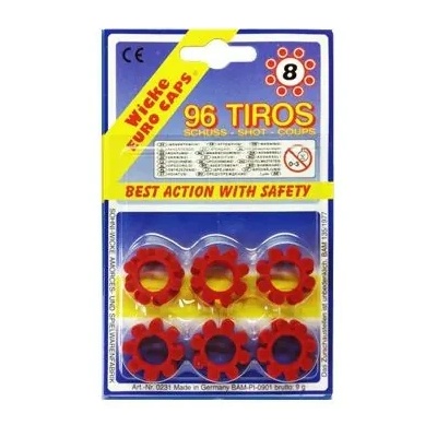 GONHER Капси за детско оръжие, 96 изстрела 96/08 (13255f)