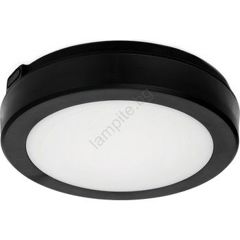 Kobi Led Плафон за баня nairos led/12w/230v 3000/4000/6500k ip65 черен (kb0413)