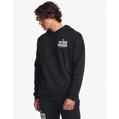 Under Armour Pjt Rock Rival fleece Hoodie -BLK 1380107-001