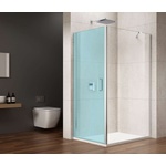 SAPHO Loro - Странична стена 90x200 см, прозрачно стъкло/хром GN3590 (GN3590)