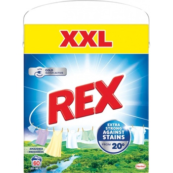 Rex prací prášok Amazonia Freshness Box 3,96 kg 66 PD