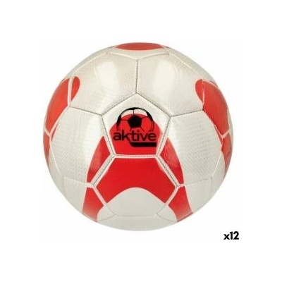 Aktive Футболна Топка Aktive 5 Ø 22 cm PVC Гума (12 броя)