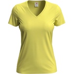 Stedman classic-t v-neck st2700 / Дамска тениска с v-образно деколте - жълта l (st2700yell)