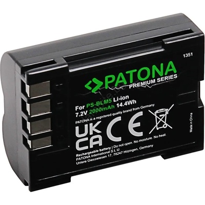 PATONA - Батерия Olympus BLM1/BLM5 2000mAh Li-Ion 7, 2V Premium (IM1013)