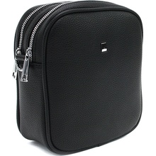 trendy crossbody dámská kabelka Madie Černá