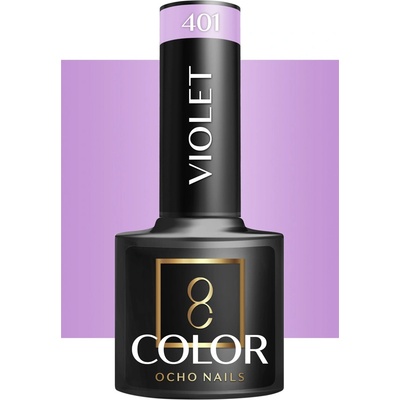 Ocho Nails lak na nechty fialový 401 5 g