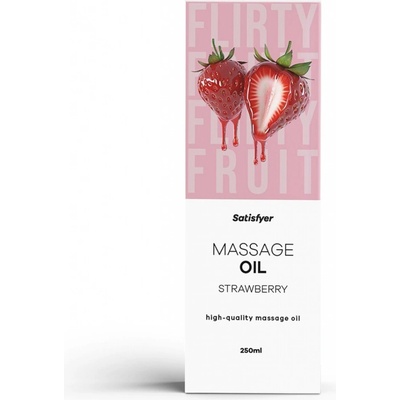 Satisfyer Massage Oil Strawberry 250 ml