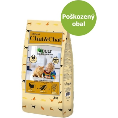 Chat & Chat Expert Adult Chicken & Peas 2 kg
