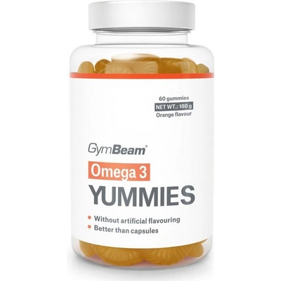GymBeam Omega 3 Yummies 60 kapslí
