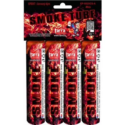 Dýmovnice Červená 4 ks 36 4