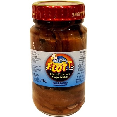 FLOTT Ančovičky filety v oleji 140 g