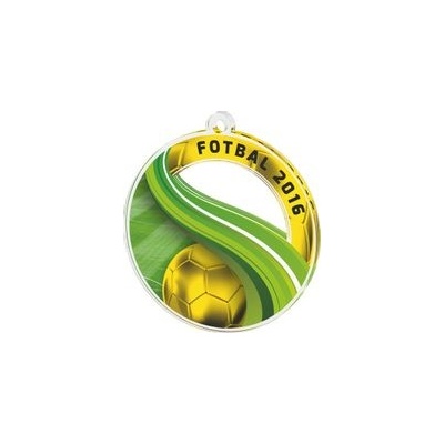 Poháry Bauer Akrylátová medaile MDAF0010M13 Fotbal