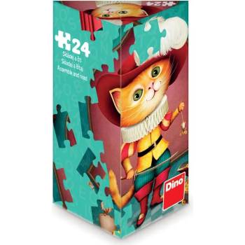 Dino - Puzzle Kocúr v Čižmách - 1 - 39 piese