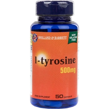 Image 1 of Holland And Barrett L-Tyrosine 500 mg [50 капсули]