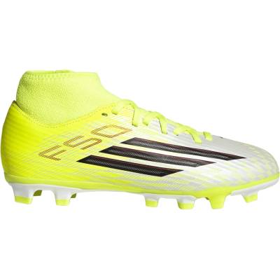 Adidas Детски футболни бутонки Adidas Kids' F50 Club Mid Cut F50 Firm Ground Football Boots - Solar Yellow