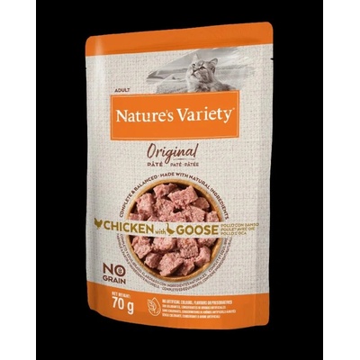 Nature´s variety Original cat s kurecim a husou 70 g