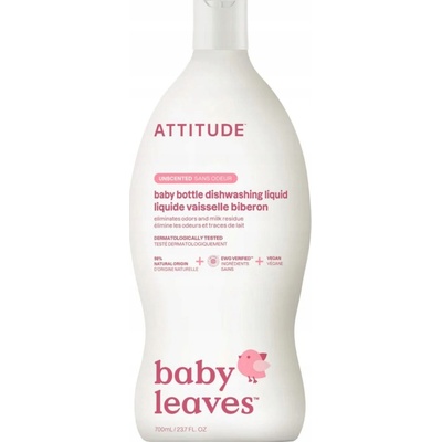 Attitude prostriedok na umývanie riadu pre deti bez vône 700 ml