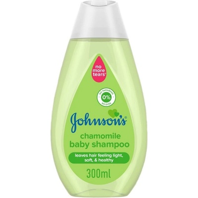 Johnson´s Baby šampón na vlasy z výťažokom Kamilky 300 ml