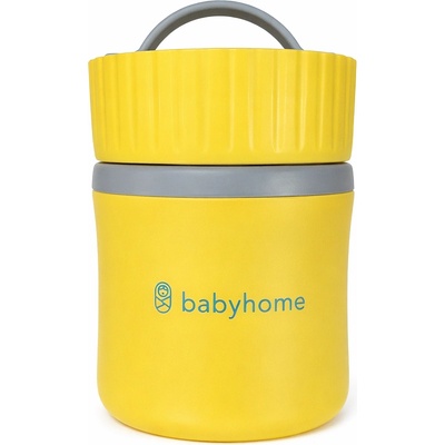 Babyhome Термос - контейнер за храна Цвят ЖЪЛТ (br02-1)