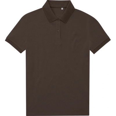 B&C Polokošile B&C My Eco Polo 65/35 women krátký rukáv dámská COT-01W465zk700 Kávová