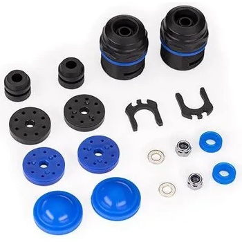 Traxxas Ремонтен комплект амортисьори Traxxas Xmaxx Rebuild kit, GTX shocks (lower cartridge, assembled, pistons, piston nuts, bladders) (renews 2 shocks) TRX7762X (TRX7762X)
