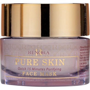 Renora Quick 15-Minute Purifying Face Mask Pure Skin Маска за лице дамски 50ml