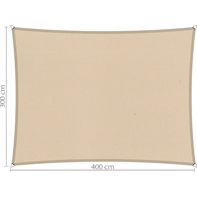 Shadow Comfort 3,0 x 4,0 m island biela