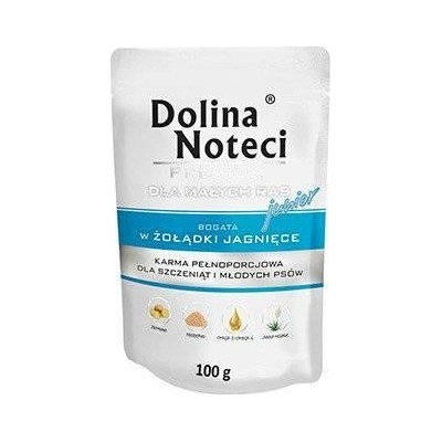 Dolina Noteci Premium Small Junior s jehněčími žaludky 10 x 100 g