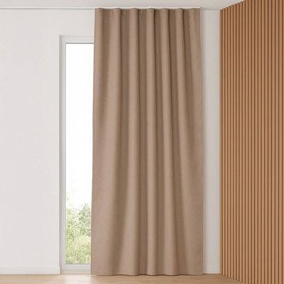 Takoy Blackout záves 140x250 na univerzálnej páske hnedý-HT-00468 | 140 x 250 cm