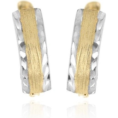 Zlatnictví U Kostela zlaté náušnice ze žlutého zlata 4766