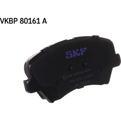 Sada brzdových platničiek, vždy 4 kusy v sade SKF VKBP 80161 A (VKBP80161A)