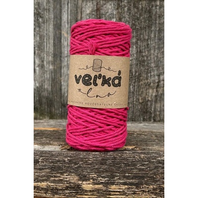 Velká vlna Macrame 1,5mm Petunie