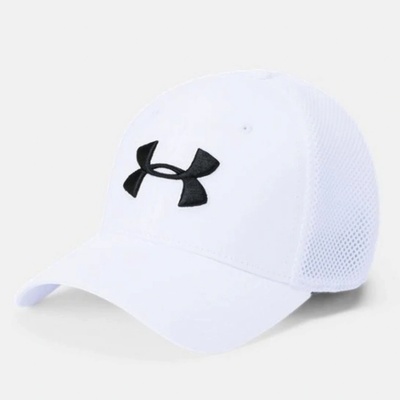 Under Armour Men's TB Classic Mesh Cap White Biela