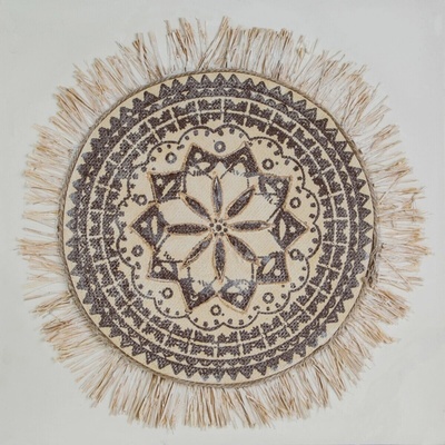 OBRAZ 501A 60X60 CM BÉŽOVÝ