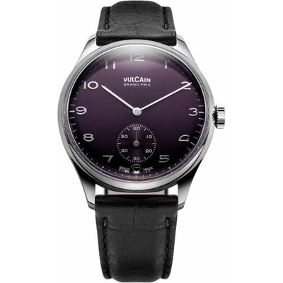 Vulcain Grand Prix Small Second Purple Black Alligator