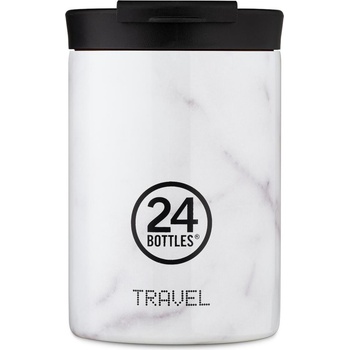 24Bottles Термочаша Travel Tumbler Grand 350 мл мраморнобяла (422)