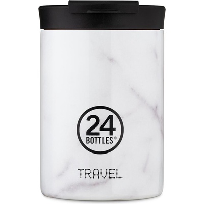 24Bottles Термочаша Travel Tumbler Grand 350 мл мраморнобяла (422)
