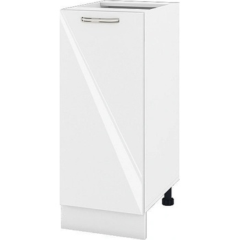 ИРИМ Долен кухненски шкаф Сити БФ-Бяло гланц-05-40 35 см