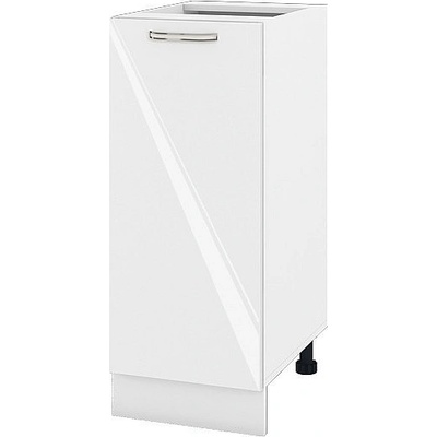 ИРИМ Долен кухненски шкаф Сити БФ-Бяло гланц-05-40 35 см