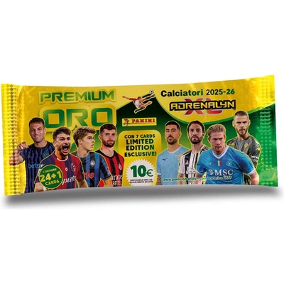 PANINI Serie A 20252026 ADRENALYN GOLD PACKET