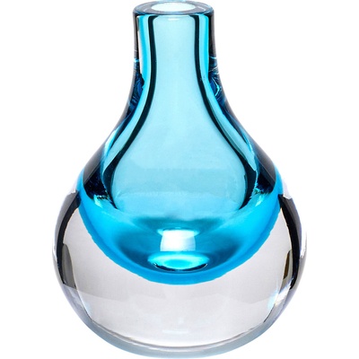 Hübsch Ваза Hübsch двуцветна синя (951404)