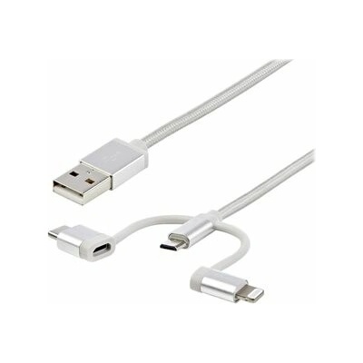 Startech LTCUB1MGR Lightning - USBC to Micro USB - 1m