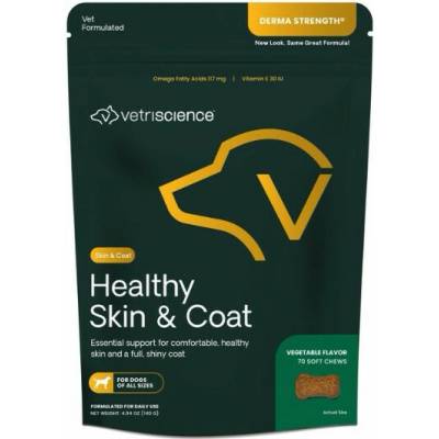 VetriScience Derma Strenght podp.kůže psi 60 g