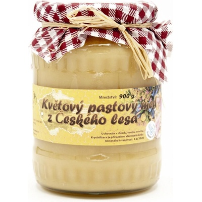 Včelařství Thomayer Květový pastový med z Českého lesa 900 g