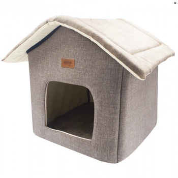 Shack House Brown мека къщичка за кучета и котки - кг