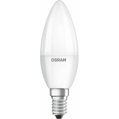 Osram LED žárovka B35, 5,5W, E14, 2700K, 470lm, mat.