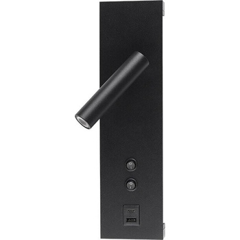 VITO Led Спот лампа linate-c/12w/3000k, черно, type-c+usb/reading light (2103260)